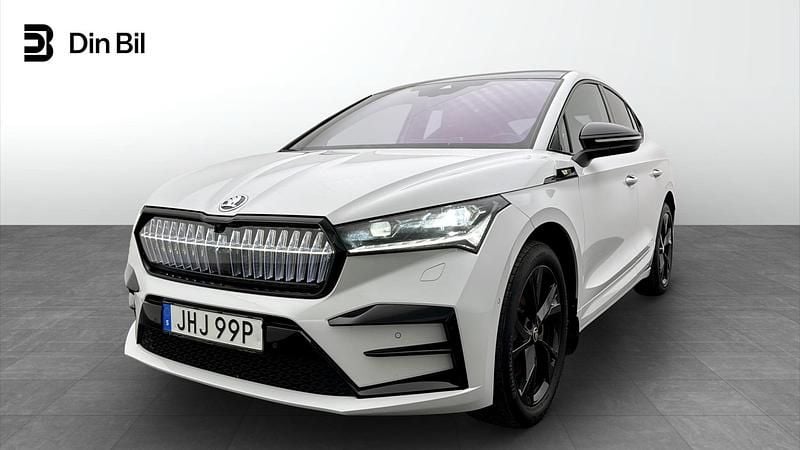 Vit Begagnad 2023 Skoda Enyaq iV RS SUV | 399 900 kr (Superpris) - Bild 1/4