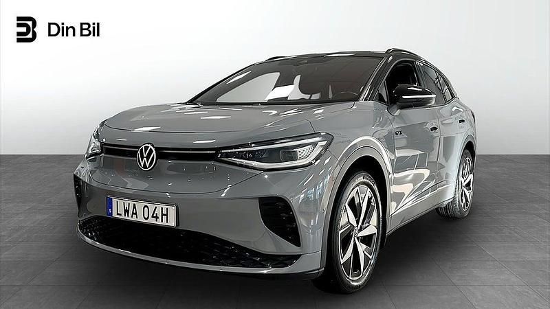 Grå Begagnad 2022 VW ID.4 GTX SUV | 369 900 kr (Lite dyr) - Bild 1/4