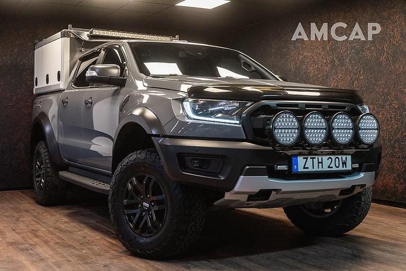 Grå Begagnad 2020 Ford Ranger Raptor Pickup | 399 500 kr (Dyr) - Bild 1/4