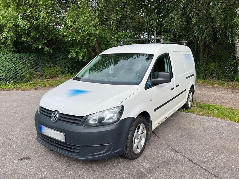 Vit Begagnad 2011 VW Caddy Maxi Minibuss | 1 000 kr - Bild 1/4