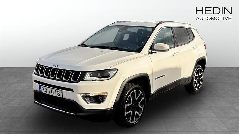 Vit Begagnad 2018 Jeep Compass SUV | 169 900 kr (Lite dyr) - Bild 1/4