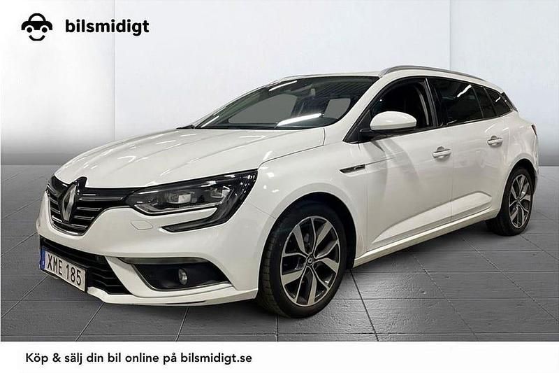 Vit Begagnad 2018 Renault Mégane GrandTour Kombi | 114 900 kr (Lite dyr) - Bild 1/3