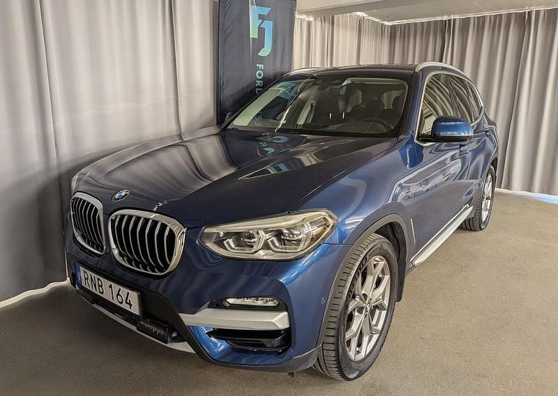 Blå Begagnad 2018 BMW X3 xLine SUV | 329 900 kr (Marknadspris) - Bild 1/4