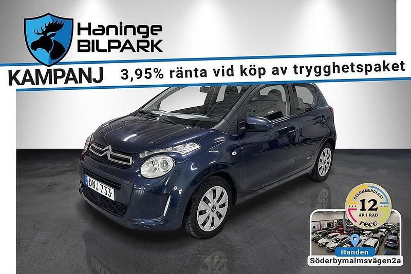 Blå Begagnad 2014 Citroën C1 Halvkombi | 59 900 kr (Marknadspris) - Bild 1/2