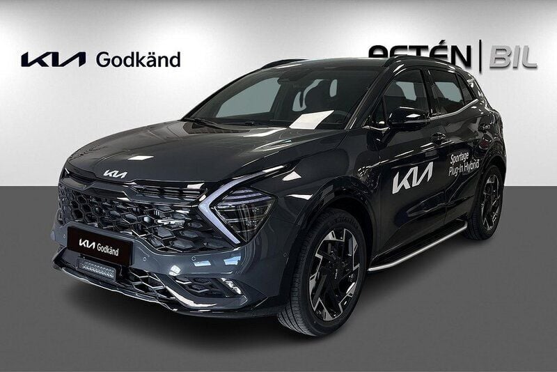 Grå (dark penta metal) Begagnad 2024 Kia Sportage GT-Line SUV | 434 800 kr (Bra pris) - Bild 1/4