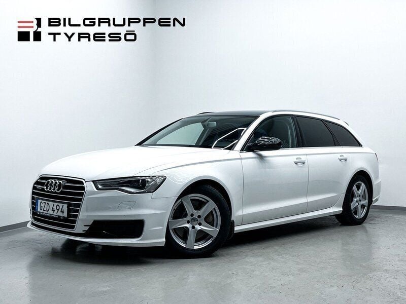 Vit Begagnad 2016 Audi A6 Comfort Kombi | 219 900 kr (Marknadspris) - Bild 1/4