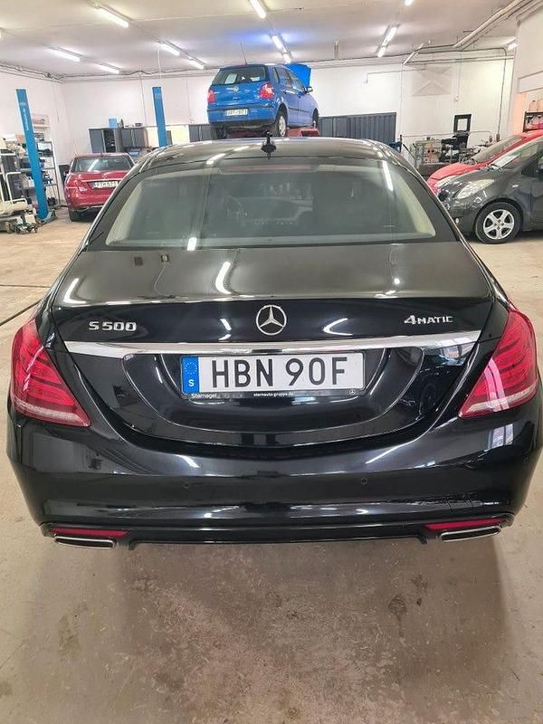 Begagnad Mercedes S500 AMG 456 HK (335 kW) 2014 Svart Sedan