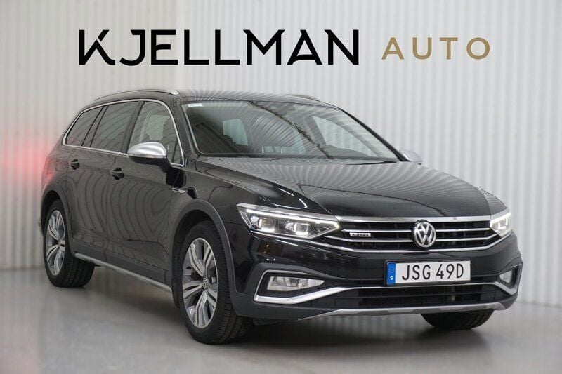 Svart Begagnad 2020 VW Passat Alltrack Executive Kombi | 209 900 kr (Bra pris) - Bild 1/4