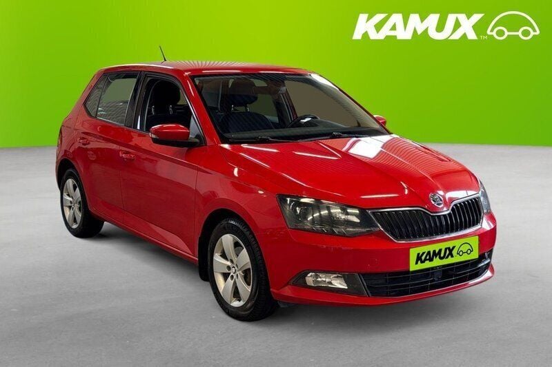 Röd Begagnad 2016 Skoda Fabia Halvkombi | 79 800 kr (Marknadspris) - Bild 1/4