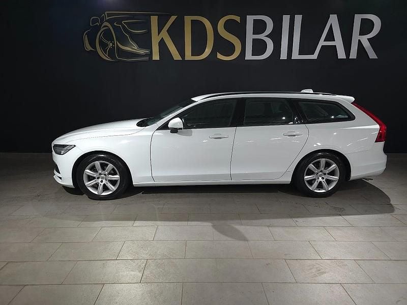 Vit Begagnad 2018 Volvo V90 Business Edition Kombi | 159 500 kr (Bra pris) - Bild 1/4