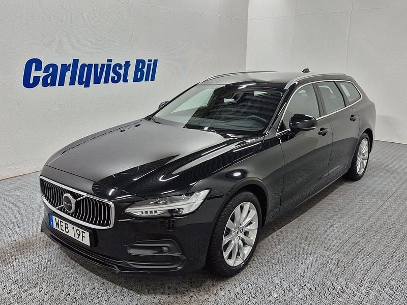 Svart Begagnad 2021 Volvo V90 Kombi | 305 000 kr (Marknadspris) - Bild 1/4