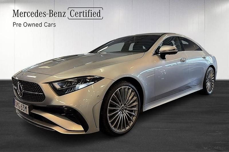 Begagnad Mercedes CLS300 AMG 268 HK (197 kW) 2022 Silver Sportkupé
