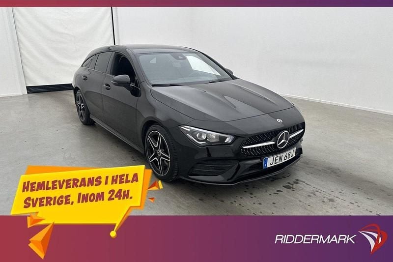 Svart Begagnad 2019 Mercedes CLA200 AMG Kombi | 279 900 kr (Marknadspris) - Bild 1/3