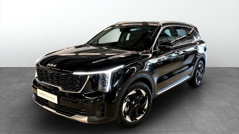 Svart Ny 2024 Kia Sorento Advance SUV | 649 440 kr - Bild 1/4