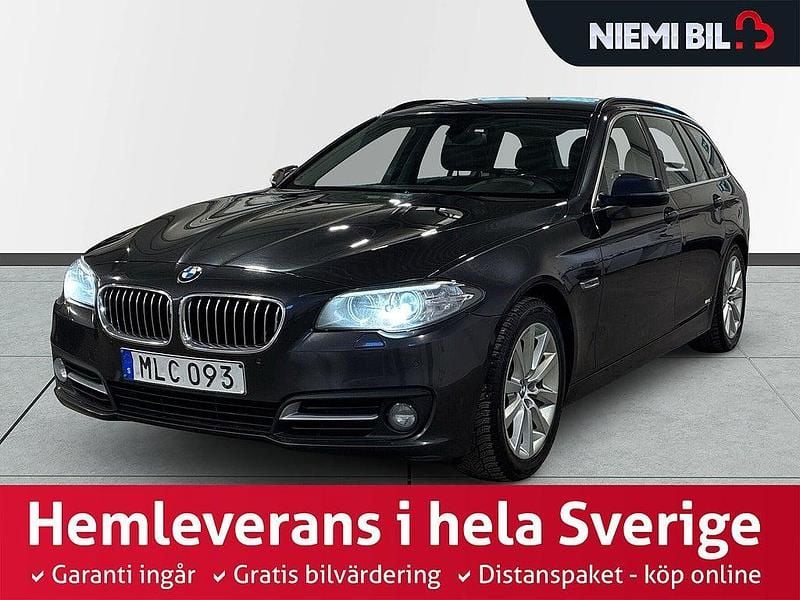 Grå Begagnad 2014 BMW 520 Kombi | 139 900 kr (Bra pris) - Bild 1/3