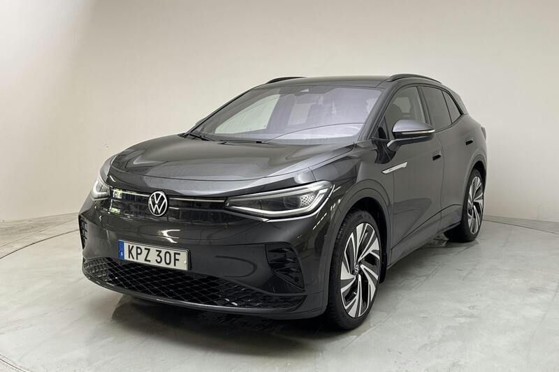 Mörkgrå Begagnad 2022 VW ID.4 Sport SUV | 380 000 kr - Bild 1/4