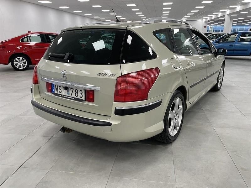 Begagnad Peugeot 407 158 HK (116 kW) 2005 Ljusgrå Kombi