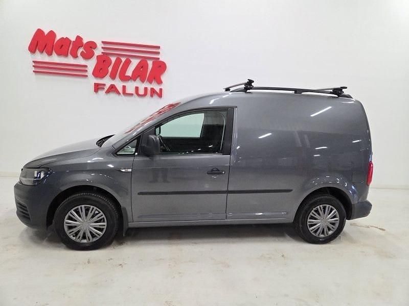 Lgrå Begagnad 2016 VW Caddy Minibuss | 109 900 kr - Bild 1/4