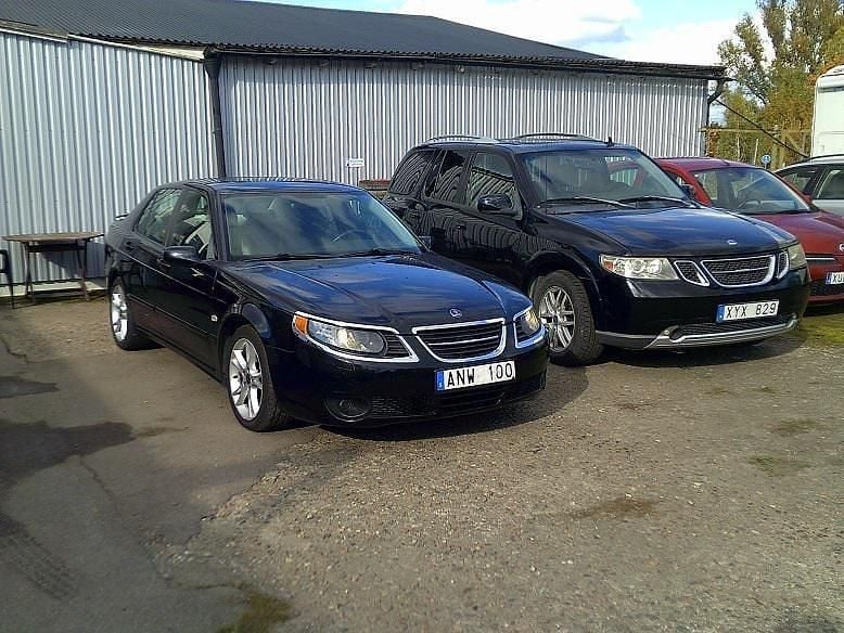 Svart Begagnad 2006 Saab 9-5 Aero Sedan | 45 000 kr (Marknadspris) - Bild 1/4