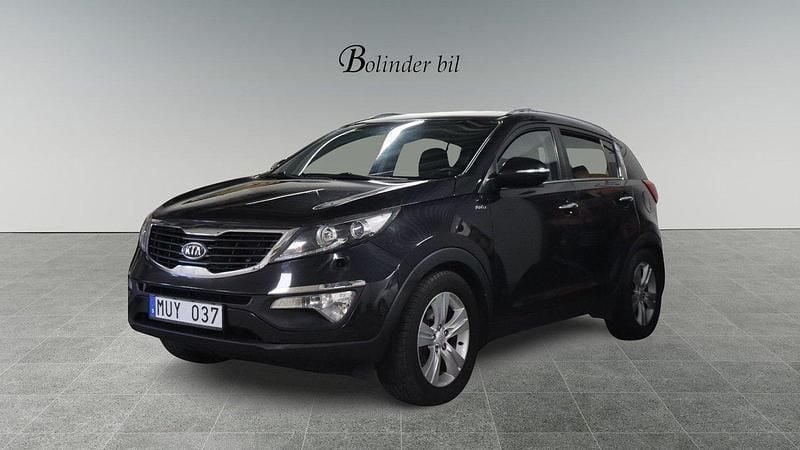 Svart Begagnad 2012 Kia Sportage EX SUV | 98 900 kr (Marknadspris) - Bild 1/4