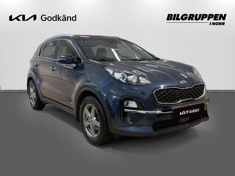 Begagnad Kia Sportage Advance 136 HK (100 kW) 2018 Blå SUV