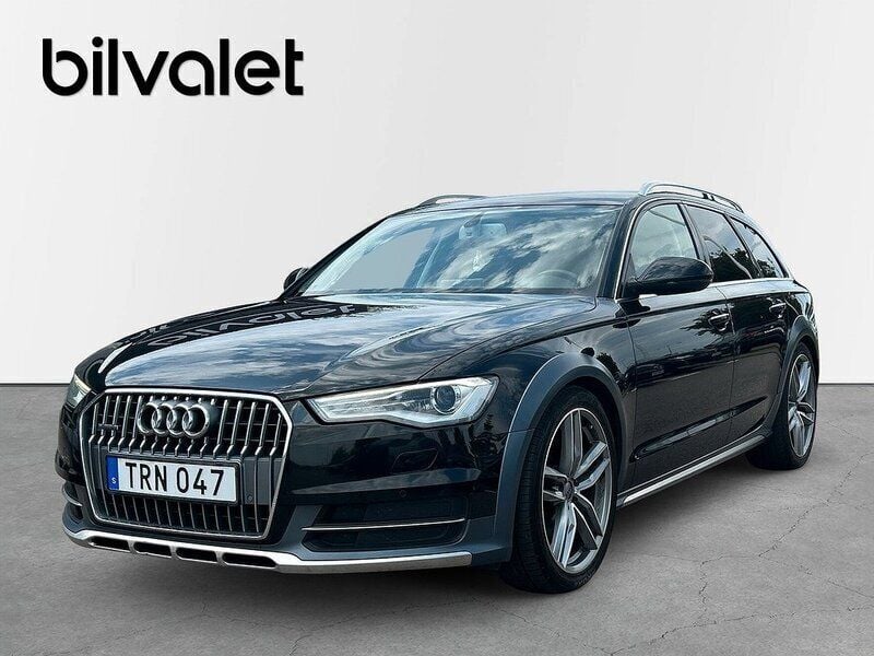 Svart Begagnad 2016 Audi A6 Allroad Sport Kombi | 184 900 kr (Marknadspris) - Bild 1/4