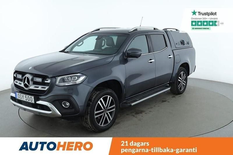 Grå Begagnad 2018 Mercedes X250 Pickup | 269 000 kr (Bra pris) - Bild 1/4
