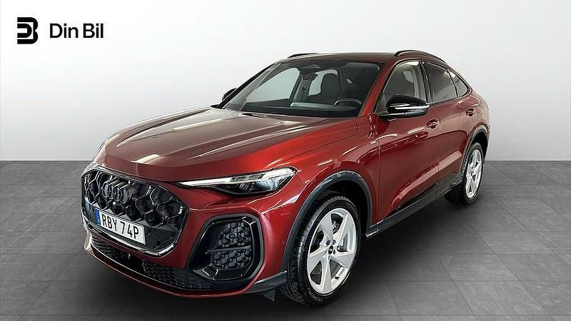 Ny Audi Q5 Sportback S-Line 204 HK (150 kW) 2025 Röd SUV