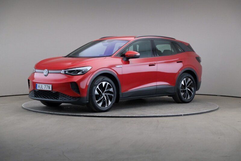 Röd Begagnad 2021 VW ID.4 Pro Performance SUV | 285 000 kr (Bra pris) - Bild 1/4