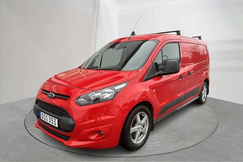 Röd Begagnad 2015 Ford Transit Connect Minibuss | 88 000 kr (Marknadspris) - Bild 1/4