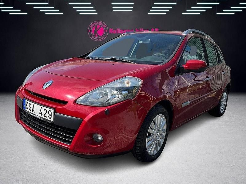 Röd Begagnad 2010 Renault Clio GrandTour Kombi | 24 900 kr (Marknadspris) - Bild 1/4