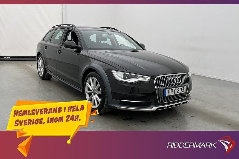 Begagnad Audi A6 Allroad 204 HK (150 kW) 2014 Svart Kombi