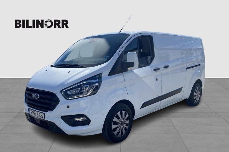Vit Begagnad 2019 Ford Transit Custom Van | 219 900 kr (Lite dyr) - Bild 1/4