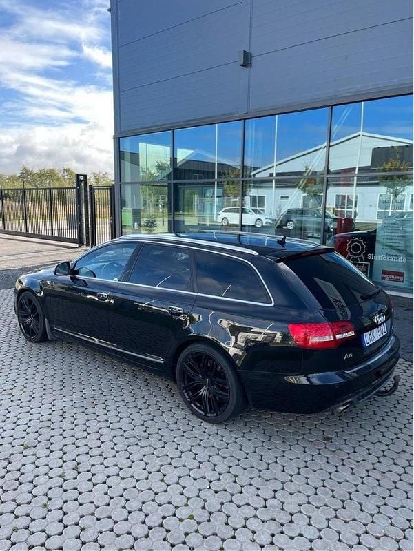 Svart Begagnad 2010 Audi A6 S-Line Kombi | 90 000 kr - Bild 1/4