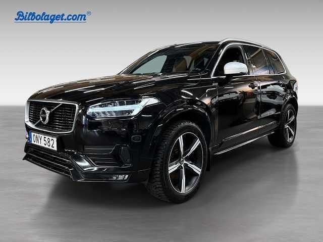 Svart Begagnad 2019 Volvo XC90 R-Design SUV | 429 000 kr (Marknadspris) - Bild 1/4