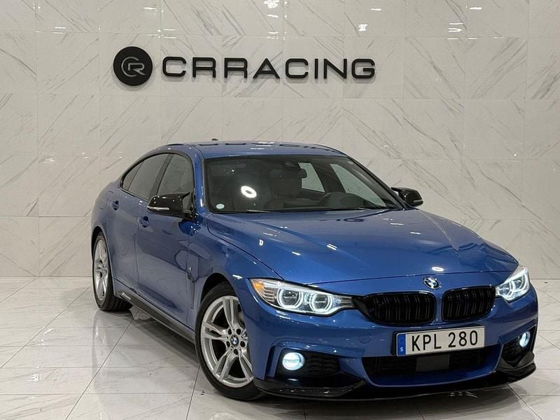 Blå Begagnad 2015 BMW 420 Gran Coupé M Sport Sportkupé | 169 900 kr (Marknadspris) - Bild 1/4