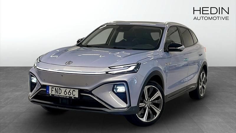 Blå (blue) Begagnad 2022 MG Marvel R Luxury SUV | 279 900 kr - Bild 1/4