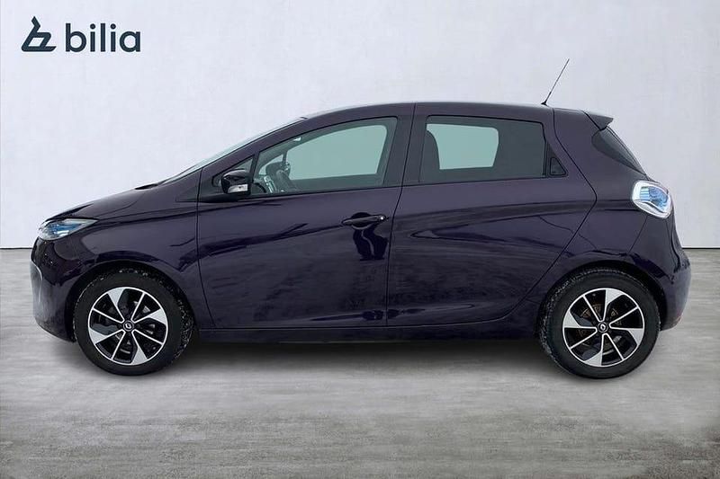 Begagnad Renault Zoe Intens 80 kW (110 HK) 2019 Lila Halvkombi