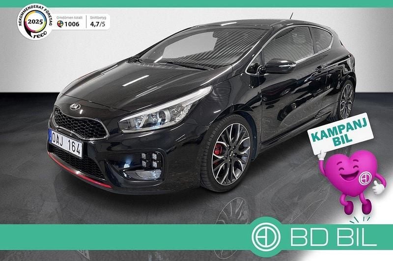 Svart Begagnad 2013 Kia ProCeed GT Halvkombi | 129 800 kr (Marknadspris) - Bild 1/3