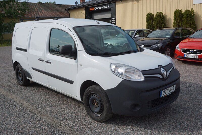 Vit Begagnad 2019 Renault Kangoo Minibuss | 89 900 kr (Bra pris) - Bild 1/4
