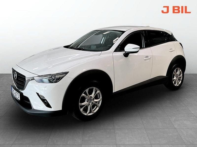 Vit Begagnad 2019 Mazda CX-3 Vision SUV | 179 900 kr (Marknadspris) - Bild 1/4