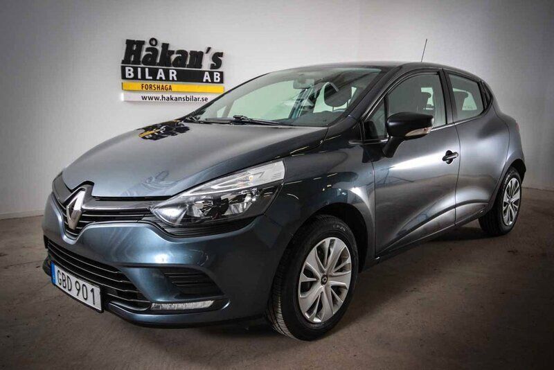 Grå Begagnad 2017 Renault Clio IV Halvkombi | 109 500 kr (Dyr) - Bild 1/4
