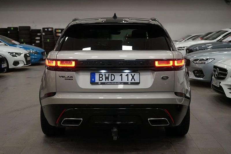 Begagnad Land Rover Range Rover Velar R-Dynamic 301 HK (221 kW) 2019 Silver SUV