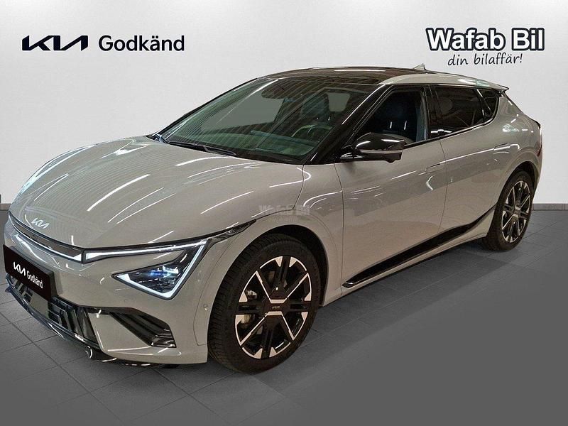 Grå Begagnad 2024 Kia EV6 2 SUV | 589 800 kr - Bild 1/4