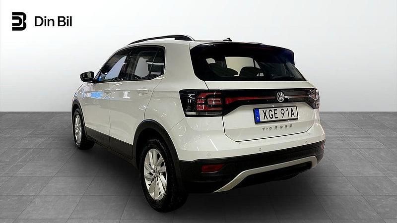 Begagnad VW T-Cross Comfortline 95 HK (69 kW) 2019 Pure white SUV