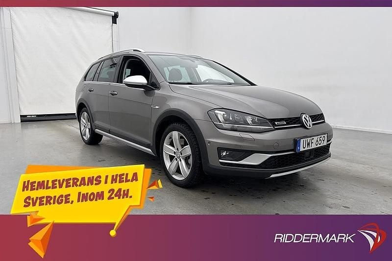 Grå Begagnad 2015 VW Golf Alltrack Kombi | 189 800 kr (Marknadspris) - Bild 1/3