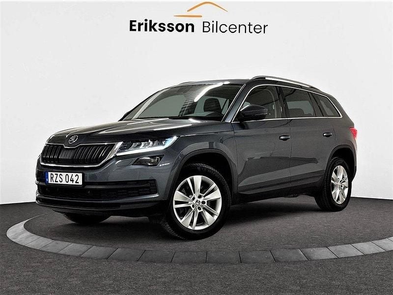 Grå Begagnad 2018 Skoda Kodiaq Business Line SUV | 229 900 kr (Marknadspris) - Bild 1/4