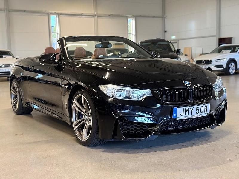 Begagnad BMW M4 Cabriolet 431 HK (317 kW) 2015 Svart Cab