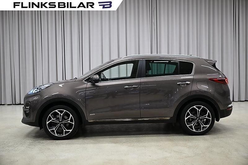 Brun Begagnad 2019 Kia Sportage GT-Line SUV | 208 750 kr (Marknadspris) - Bild 1/4