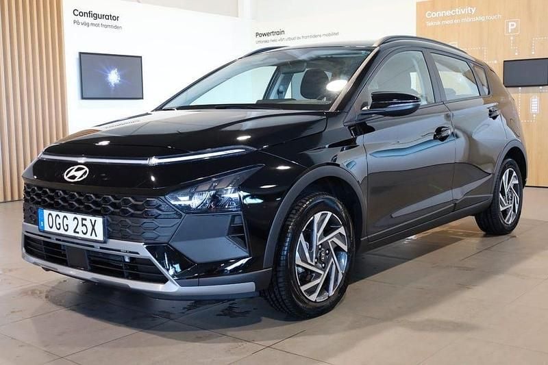 Svart Begagnad 2024 Hyundai Bayon Advanced SUV | 239 800 kr (Lite dyr) - Bild 1/3